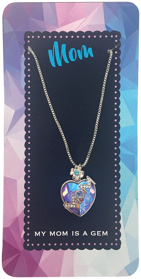 Mom Gem Necklace - Shop ZoomBee - The One-Stop Holiday Shop