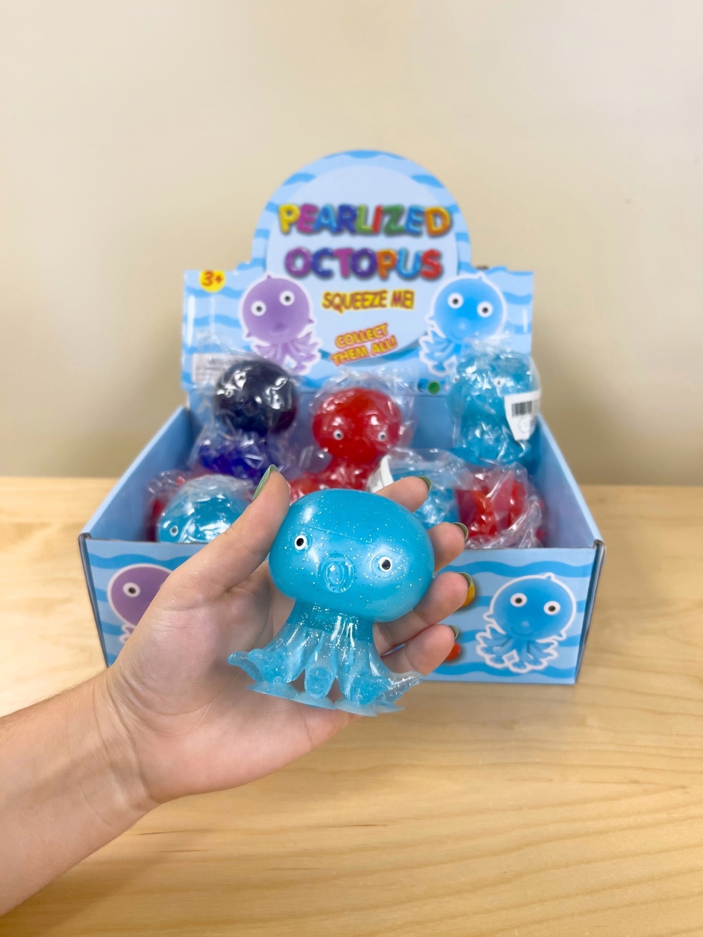 Shop ZoomBee Pearlized Octopus with Suction Cups