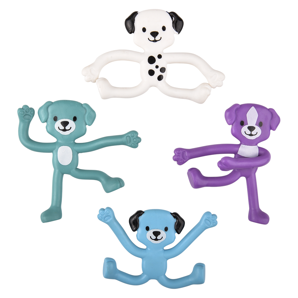 2.25" Mini Bendable Dog