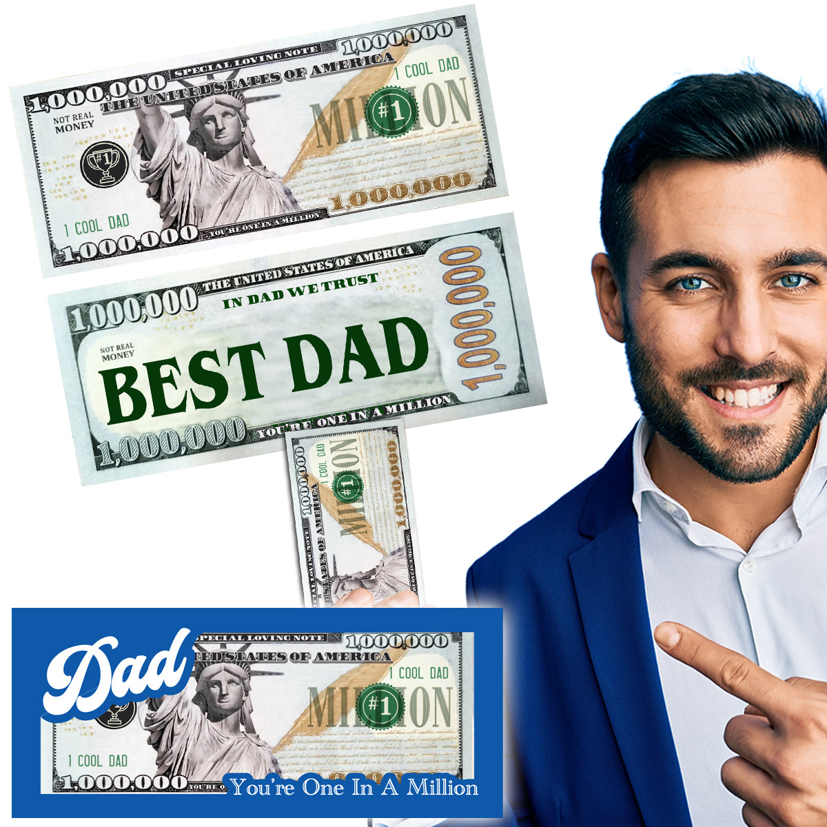 Dad Million Dollar Bill