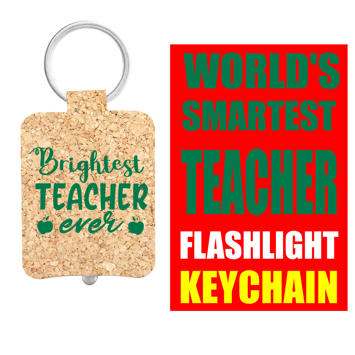 Teacher Key Chain Flashlight