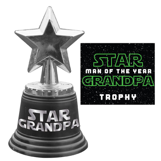 Star Grandpa Trophy - Shop ZoomBee - The One-Stop Holiday Shop