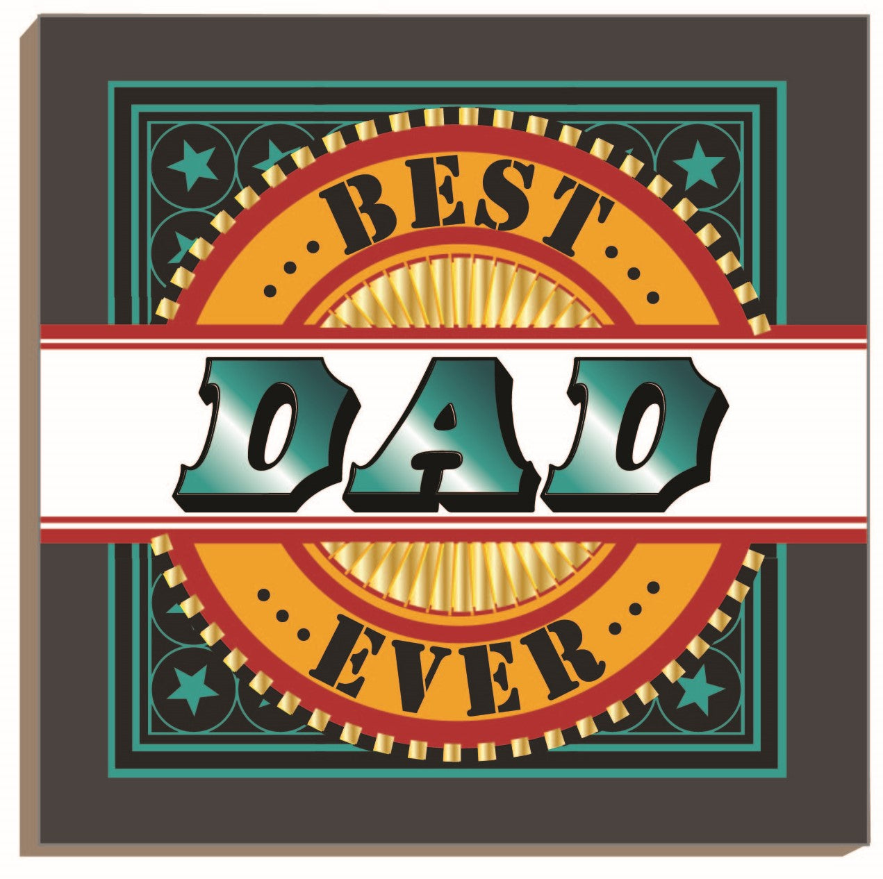 Best Dad Ever Plaque