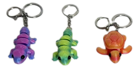 3D Animal Keychains