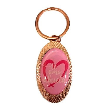 Grandma Pink Spanish Keychain