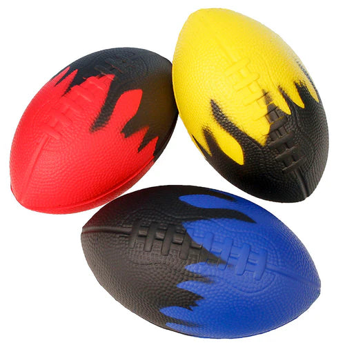 Flame Foam Footballs - Shop ZoomBee - The One-Stop Holiday Shop