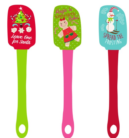 Spatulas,  Christmas -3 pcs