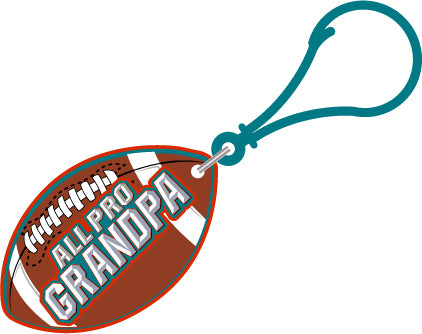 Grandpa Football Clip - Shop ZoomBee - The One-Stop Holiday Shop