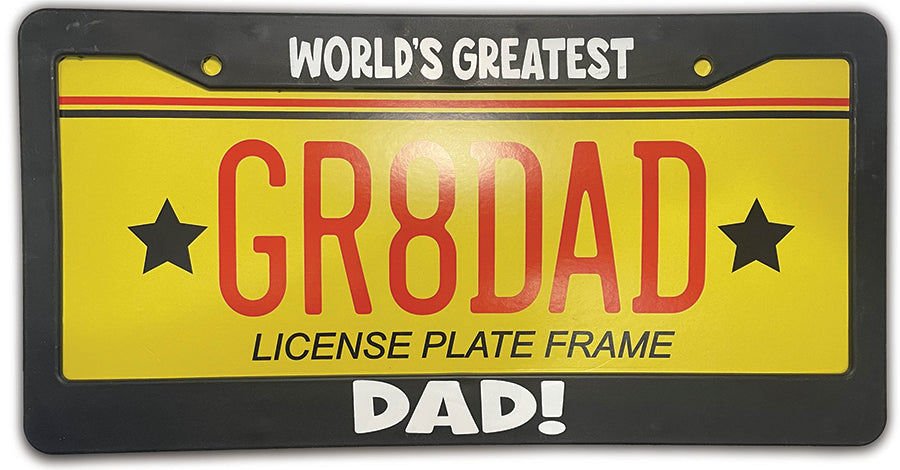 Dad Plate Frame - Shop ZoomBee - The One-Stop Holiday Shop