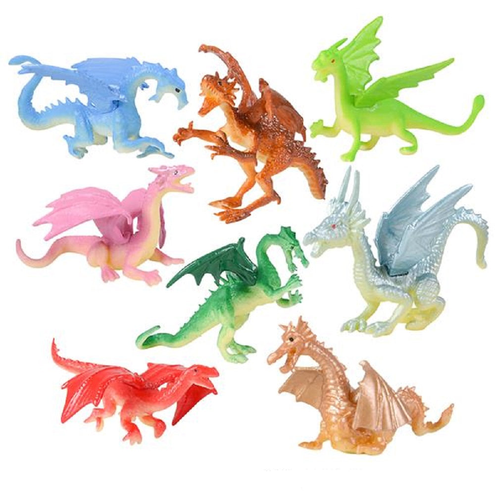 Dragons, 2 Inch - 48 pcs