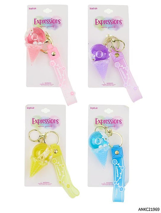 Expressions Keychain Popsicle Keyring