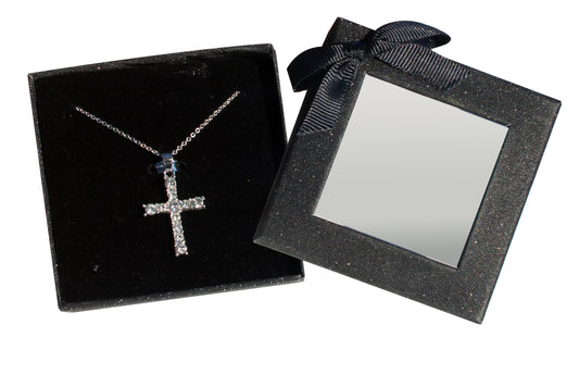 Crystal Cross Necklace