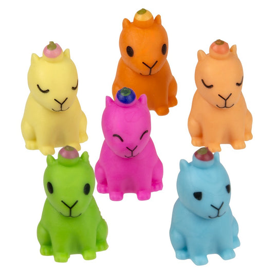1" Capybara Squeeze Figures