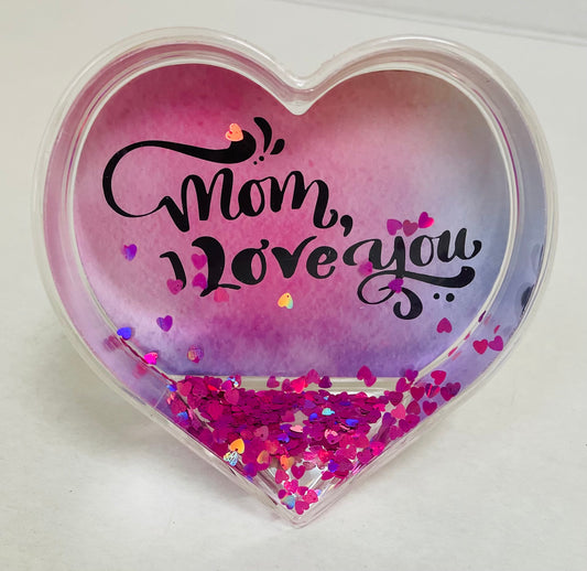 Water Heart Photo Holder