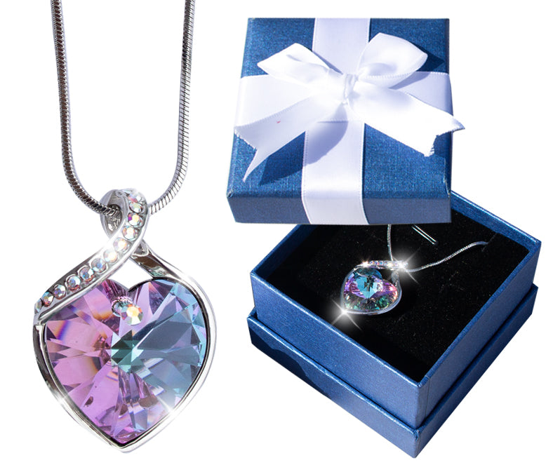 Amethyst Necklace Boxed