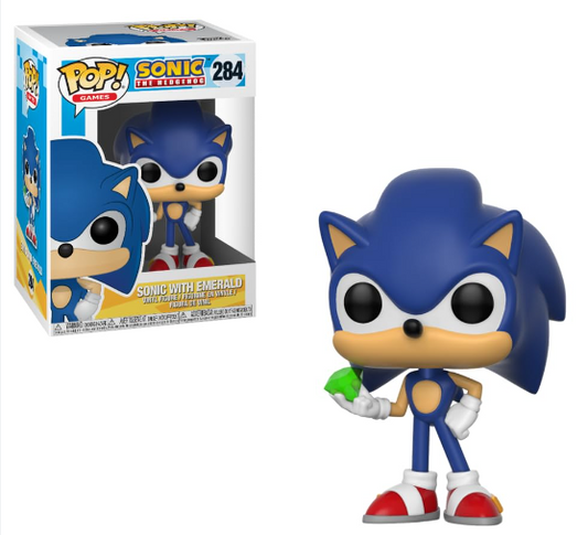 Funko Pops - Sonic with Emerald