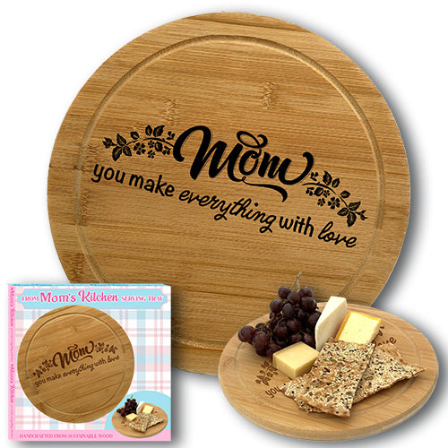 Mom Wood Tray