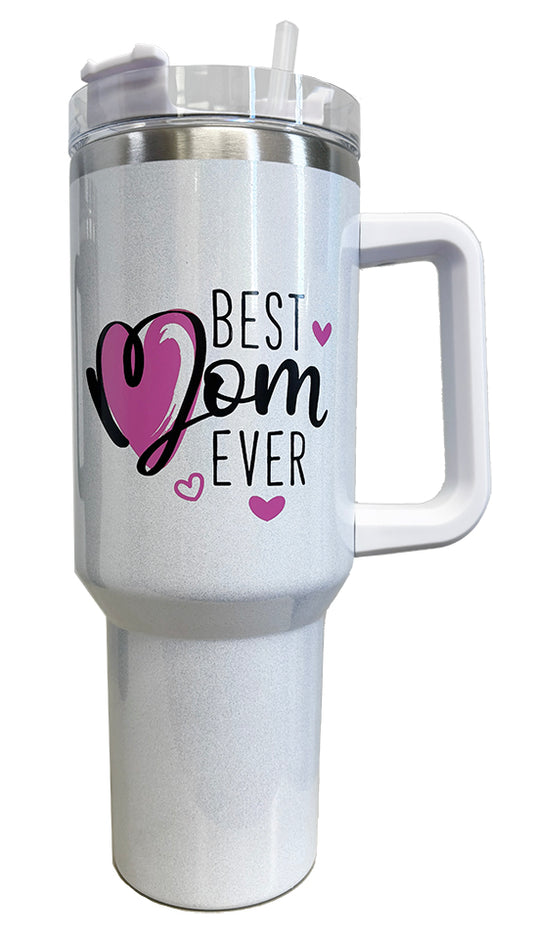 Mom Pearlized Travel Tumbler - Shop ZoomBee - The One-Stop Holiday Shop