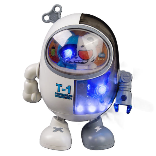 7" Light & Sound Dancing Robot