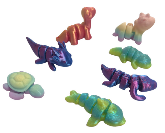 Tiny 3-D Animals