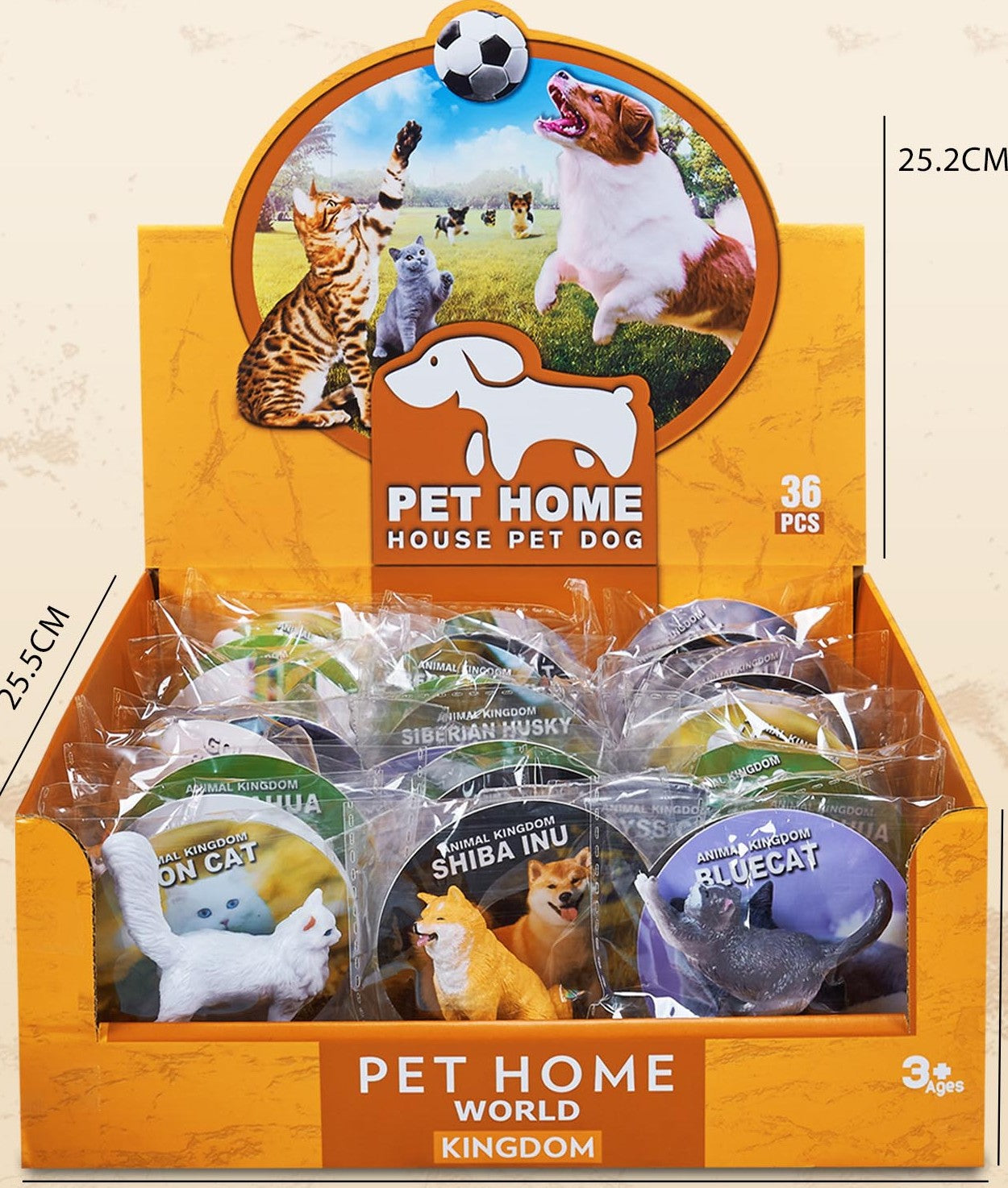 Mini Dog and Cat Figures