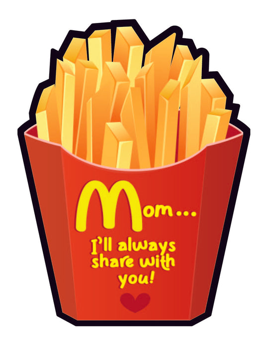 Mom Fries Magnet