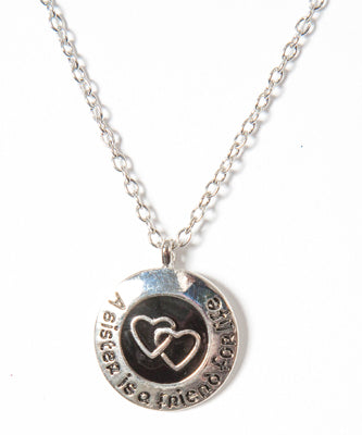 Sister For life Necklace