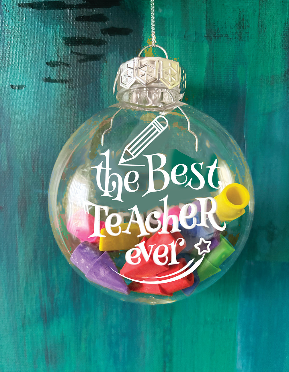 Teacher Eraser Ornament - Shop ZoomBee - The One-Stop Holiday Shop