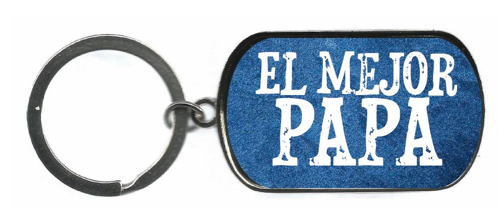 Dad Spanish Keychain