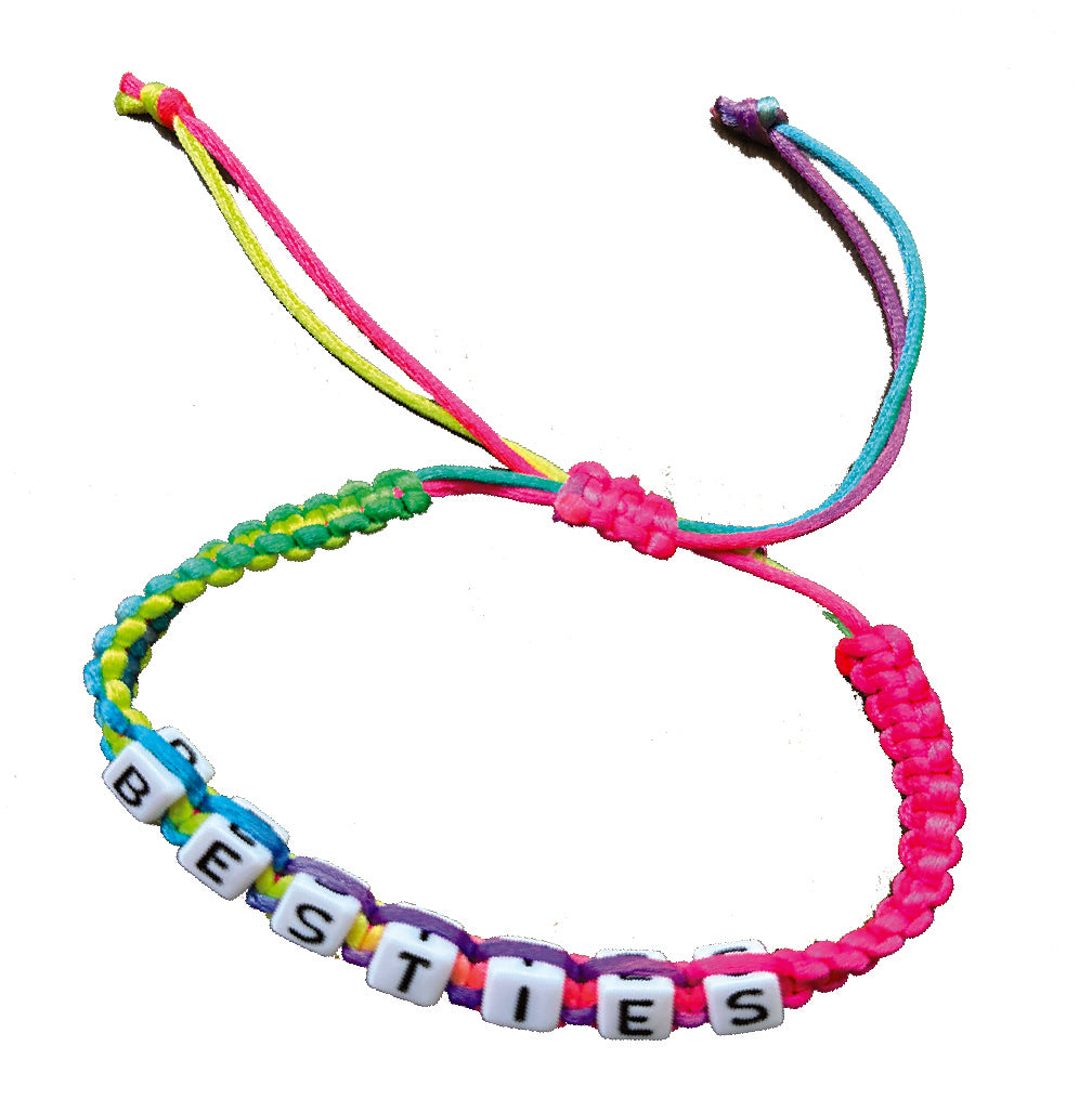 Besties Macrame Bracelet - Shop ZoomBee - The One-Stop Holiday Shop