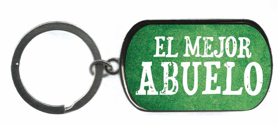 Grandpa Spanish Keychain