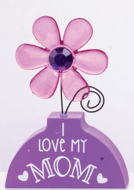 I Love My Mom Flower Stand