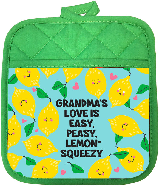 Grandma Lemon Squeezy Potholder - Shop ZoomBee - The One-Stop Holiday Shop
