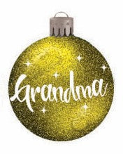 Grandma Glitter Ornament