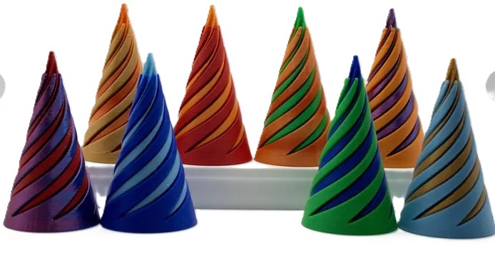 3D Impossible Fidget Toy - Cone - Shop ZoomBee - The One-Stop Holiday Shop