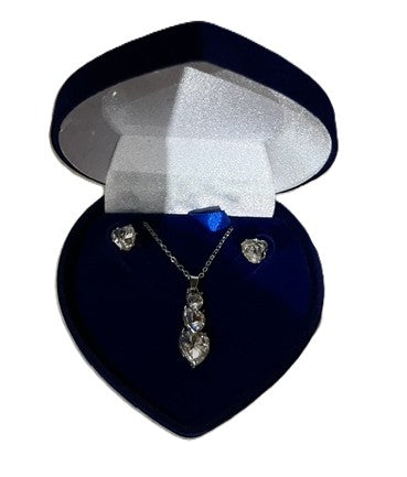 Triple Heart Necklace / Earrings - Shop ZoomBee - The One-Stop Holiday Shop