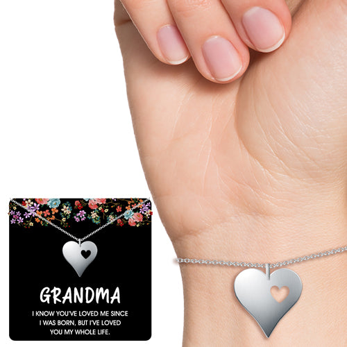 Grandma Heart Bracelet