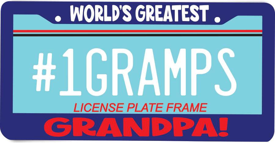 Grandpa Plate Frame - Shop ZoomBee - The One-Stop Holiday Shop