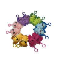 Axolotl 3.5" Plush Backpack Clips -12 Pk