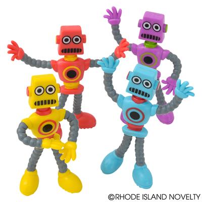 Robot, 3.5" Bendable - 12 Pk