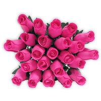 Rose Utility Bouquet,  Hot Pink   - 24 pcs