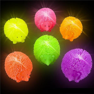 Hedgehog Light Up Puffer - 12 Pk