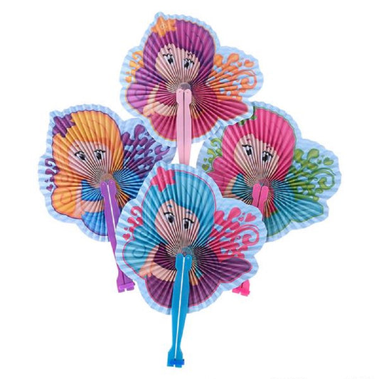 Fan, Mermaid - 12 pk