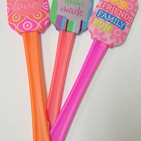 Spatulas, 3 PC Fun Expression Kitchen -3 pk