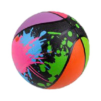 Basketball, 9.5” Splash Splatter Style -single item