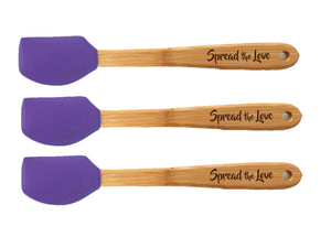 Spatulas, 3 PC "Spread the Love" mini -3 pk