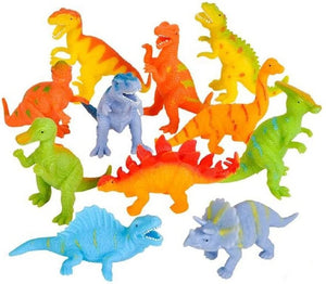 Dinosaurs, Stretchy - 12 Pk