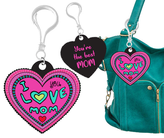 Love You Mom Clip - Shop ZoomBee - The One-Stop Holiday Shop