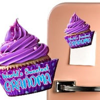 Grandma Cupcake Magnet