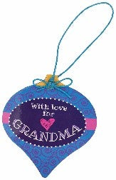 Grandma Wood Ornament - Shop ZoomBee - The One-Stop Holiday Shop